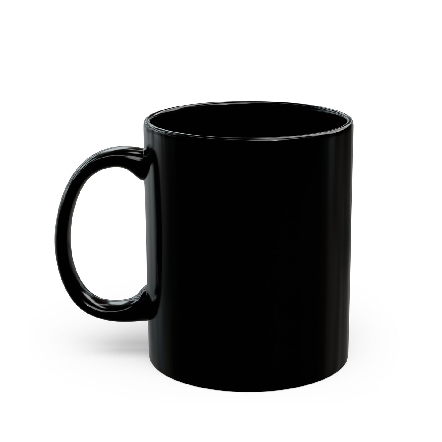 "Living in the Way Logo" | Black Mug (11oz)